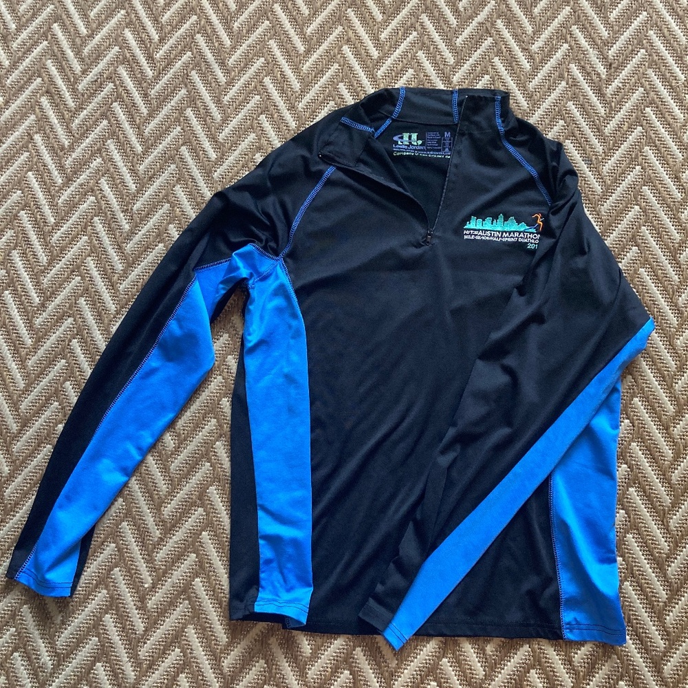 Men’s athletic pullover quarter zip